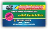 100 un. Cartões de Visita